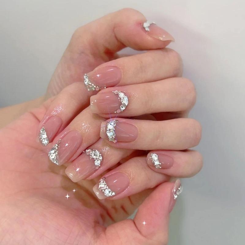 Horse Eye Nail Rhinestones Crystal Nail Gems Stones Flat Back Rhinestones Diamonds for Nail Art Supplies Nail Jewelry