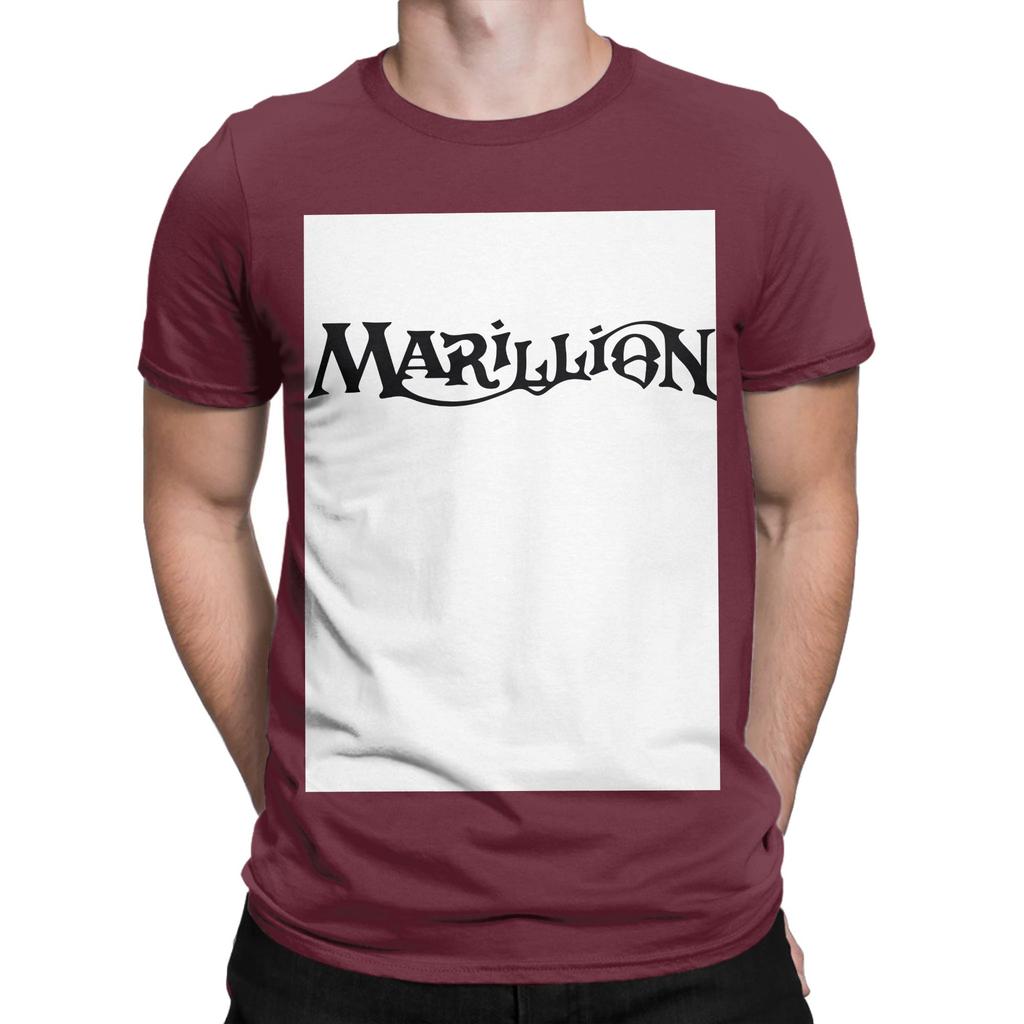 Camiseta Gráfica Divertida de Algodón 100% Marillion Camisetas Marillion Tops Para Unisex