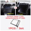 Dashboard Panel Strip / Pillar A Air Outlet / Water Cup Cover Trim Carbon Fiber Accessories For Hyundai Tucson NX4  -