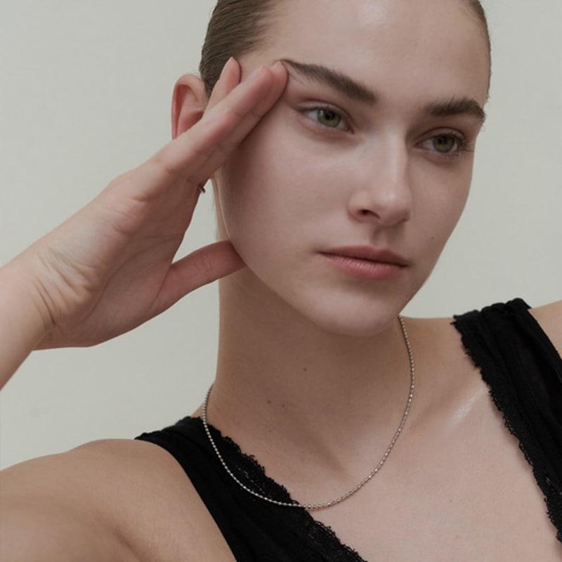 MZUU BIJOU Cutted Ball Chain Necklace