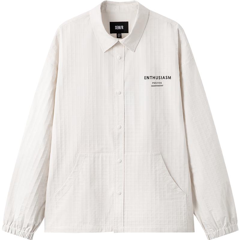 

Мужская куртка Semir в стиле ретро с принтом букв и клеткой L (175)