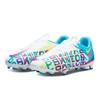Nike Phantom GT Academy MG GS 3D Kids Sneakers Blue Chlorine-Blue Opti-Yellow CZ3430-467