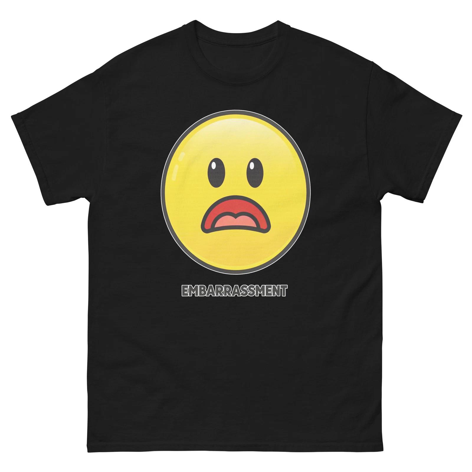 Embarrassment Emotion Illustration Bright Vibe T-Shirt M