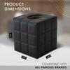 Modern Tissue Box Holder Square,Napkin Holder Pumping Paper Case Dispenser,Facial Tissue Box Cover for Home Bathroom Office Desk