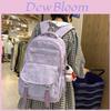 Stylish Korean Print Backpack Large Capacity For School Commute Travel Durable