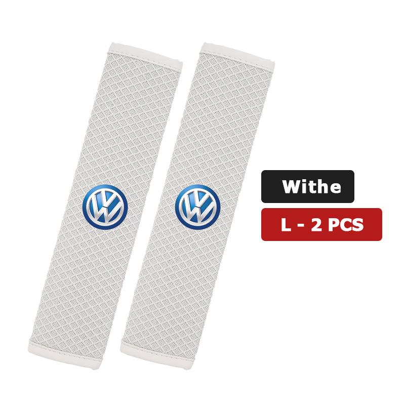 Ice Silk Car Seat Belt Pad Safety Strap Shoulder Cover PI38 Soft Mat For Volkswagen VW Scirocco Jetta Beetle Golf 4 5 6 Passat Polo