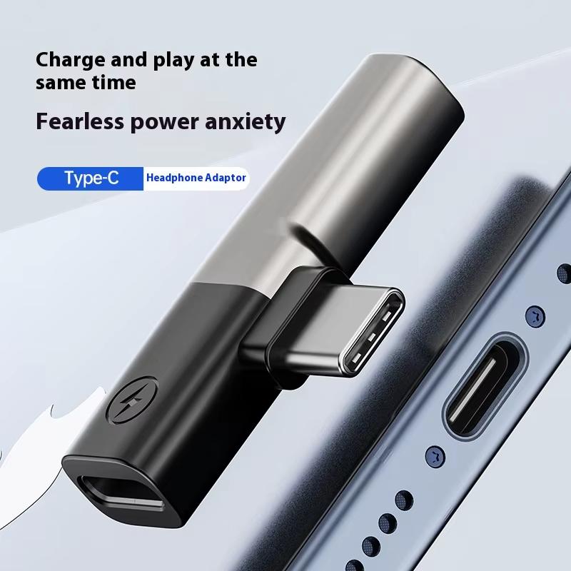 USB Type C To 3.5mm Jack Headphone and Charger For Samsung Galaxy S25 S24 S23 Ultra Fast Charging Splitter With Aux Audio Jack 3