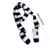 Collocation Clothing Accessories Long Narrow Scarves Sweet Cool Stripe Shawl  Outdoor