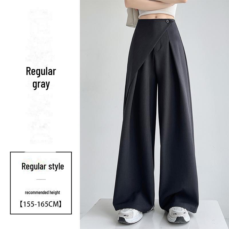 Ensemble deux pièces taille haute à jambes larges pour femmes