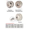 30T/40T/50T/60-Teeth, 2GT Timing pulley, used in transmission systems for DIY/CNC/3D printers, G2M Synchronous toothed wheel