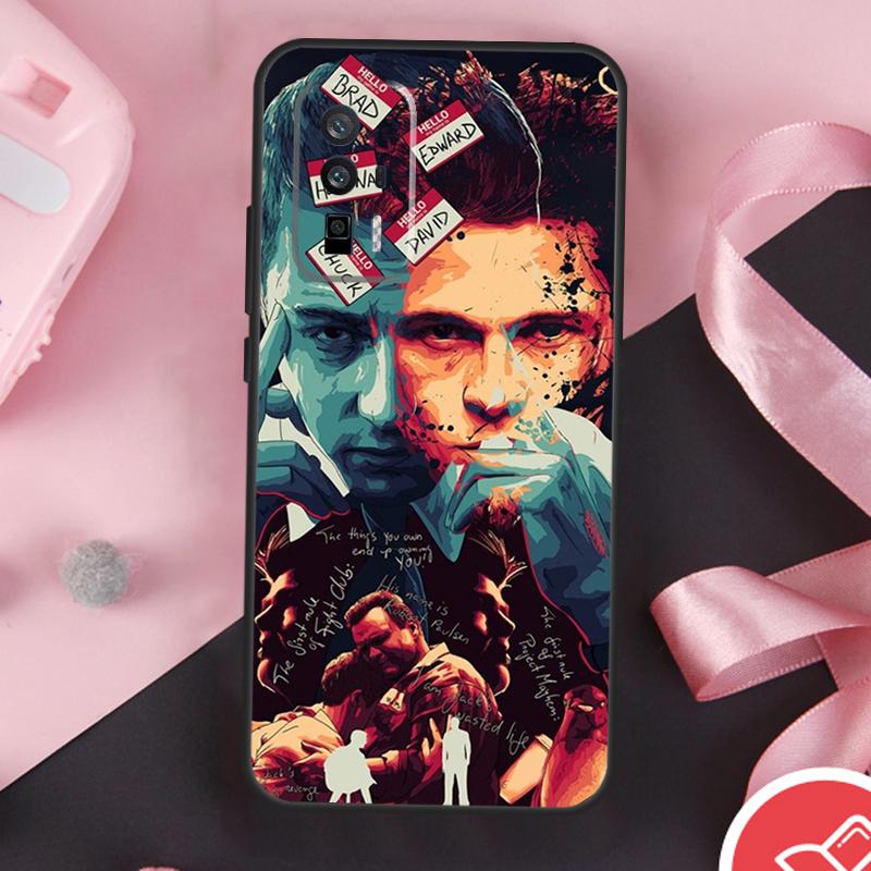 Jack Marla Fight Club Case For Xiaomi 13 14 Ultra 11T 12T 13T Pro 12 Lite POCO X6 Pro F5 M6 X5 X3 F3 M5s F6 Cover