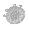 Clock Frame Metal Silvery Stencil Embossing Cutting Dies For Diy Scrapbooking Paper Album Cards Making