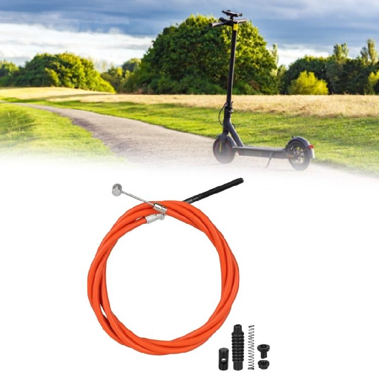 Electric Scooters Front Brake Cable Kickscooter Front Wheel Brake Wire Line Replacement Accessories
