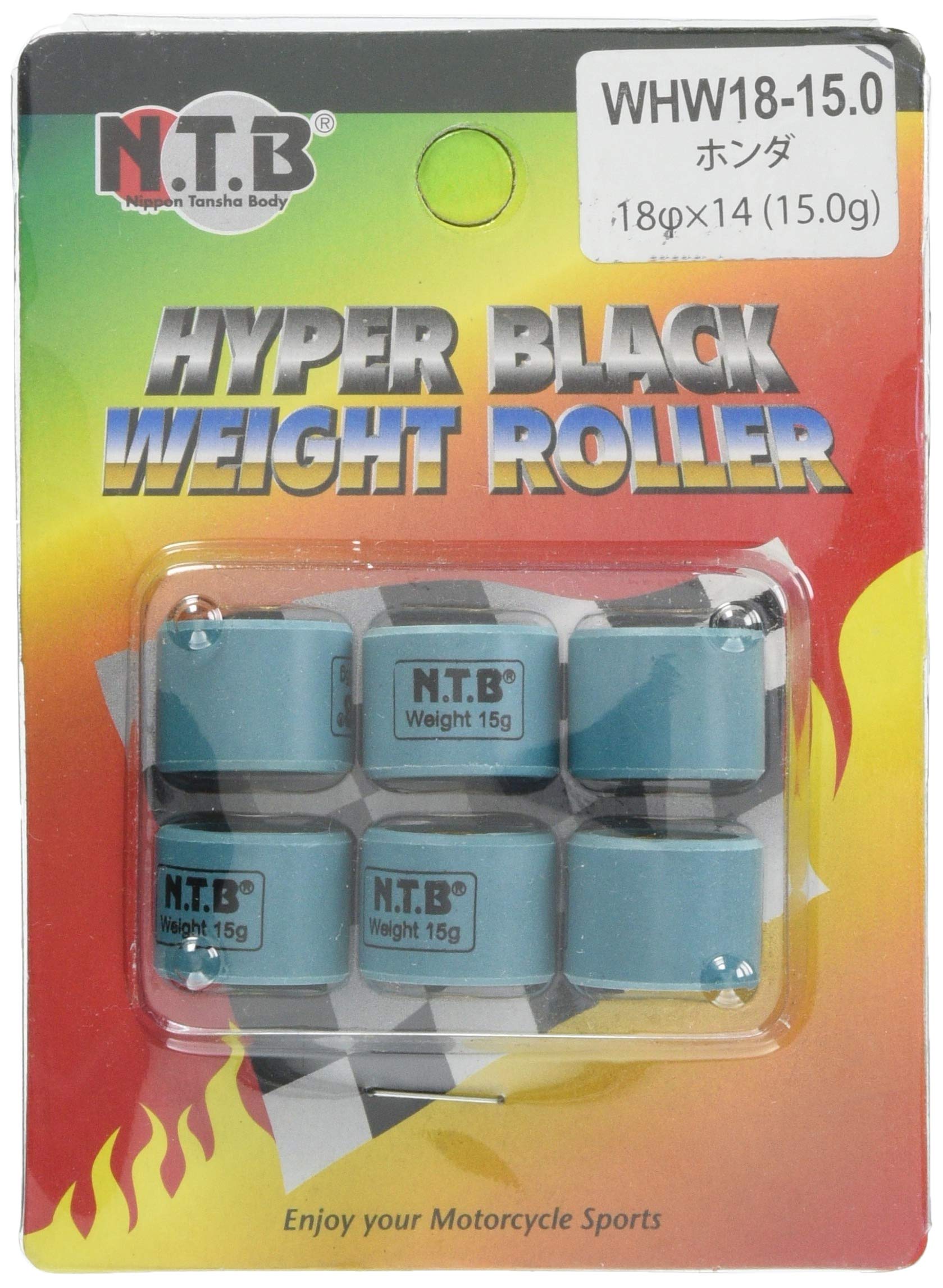 

NTB Weight Honda Rollers, 6-Pack, WHW18-15.0