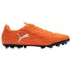 Puma Rapido 3 Mg Artificial Grass Soccer Shoes Men Soccer Shoes White Orange 106573-09