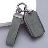 YO&YOYE Compatible With Honda Key Fob Cover With Keychain Leather Key Case Protector For  Honda Accord Civic CRV Pilot Odyssey 11Th Gen Smart Key