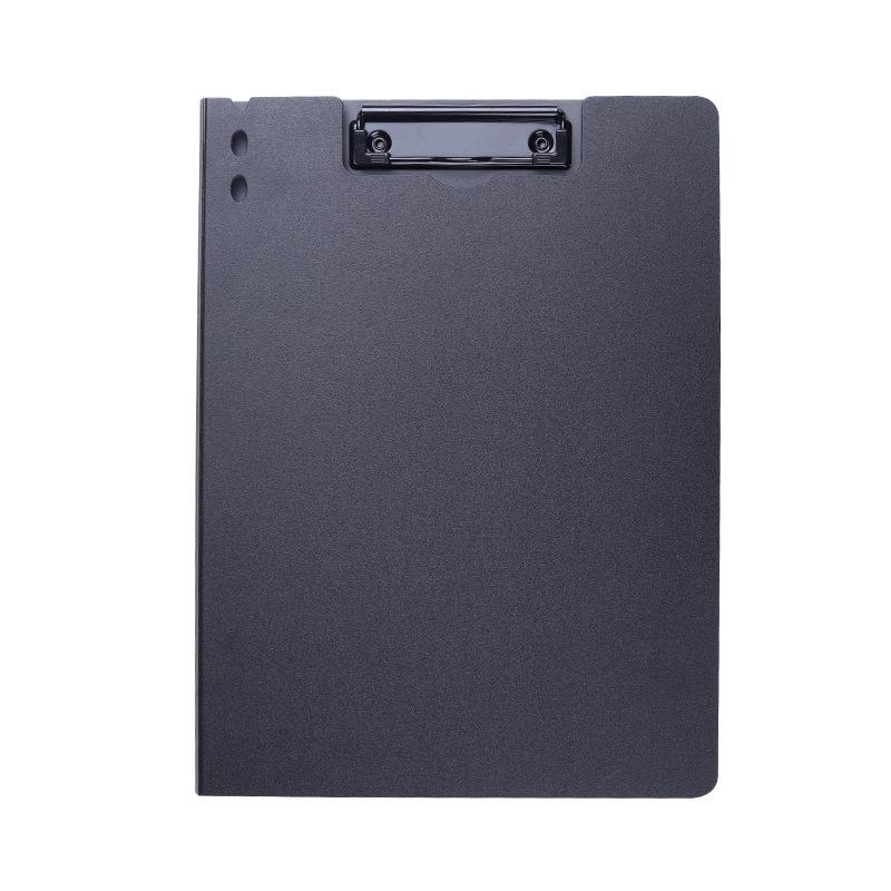 PP Foam Board Plastic Writing Folder with Horizontal/Vertical Clip for Office Use