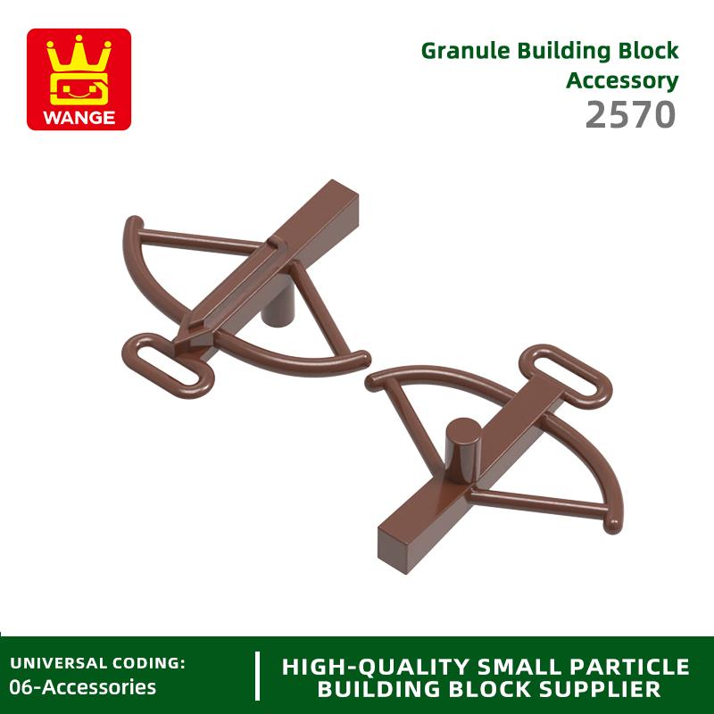 160Pcs/lot 2570 Cross Bow Construction Block Moc Bow Arrow Colour Accessories Works With featuring Brick DO IT YOURSELF Children's Toy Gift Idea Box
