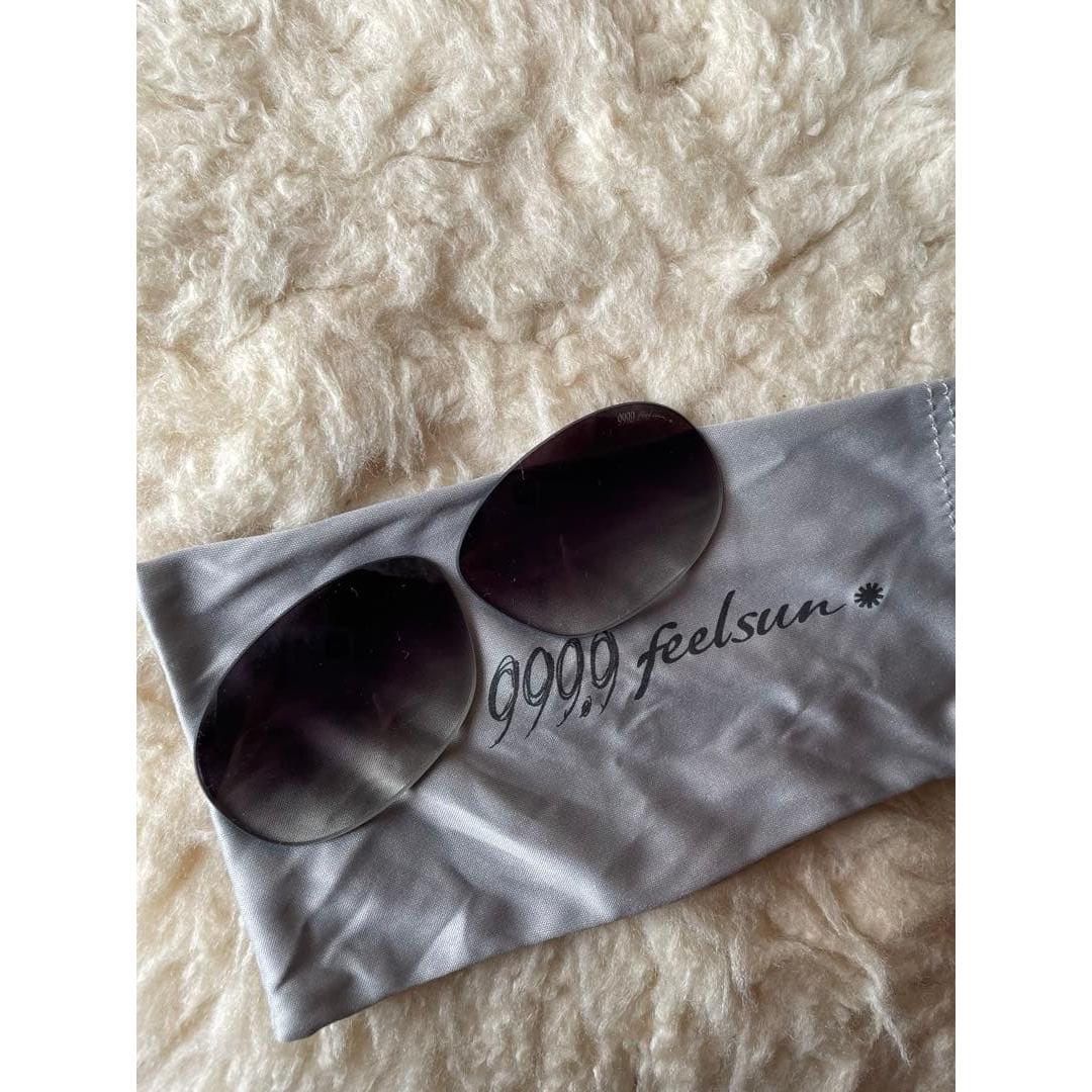 Used 999.9 feelsun sunglasses lenses only