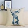 Pillow Cushion Cover Pillow Case Office Waist Back Sofa Seat Bedside Protection Pillow on The Head of The Bed Is Suitable for Nordic Household Use