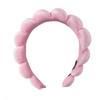 Sponge Headband Versed Headband Puffy Headband Makeup Bubble Terry Cloth Co Spa Retro Hair Bands Soft Hairband Headwear