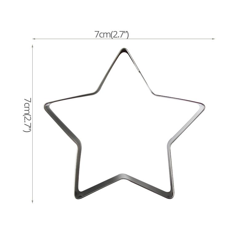 EID MUBARAK Cookie Cutter Set Moon Star Biscuit Mold Happy Eid Party Cake Baking Tools Ramadan Decoration Kareem Party Supplies