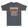 Pastor - Warning I Might Put You In A Sermon Basic Unisex T-Shirt, Gift People