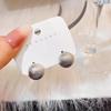 Fashion ins cold wind simple light luxury high-end ear buckle temperament geometric earrings women's small and versatile tide earrings