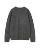 WACKY WILLY Hairy Pullover Knit Grey