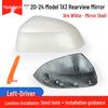 Compatible BMW iX3 20-24 Rearview Mirror Shell with Turn Signal Lens & Reflective Frame Cover