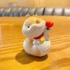 Chinese Style Cartoon Snake Figurines Traditional Car Interior Ornament  Spring Festival