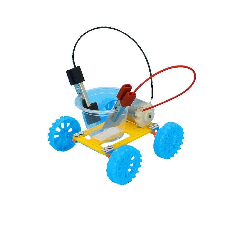 DIY Salt Water-Powered Car Kit: Creative Science Model for Kids' Educational Experiment
