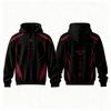 Unisex Hooded Pullover Sweatshirt Long Sleeve Loose Fit Casual Letter Print