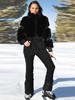 Women's 2026 Autumn/Winter Warm Fur Patchwork Zipper Jumpsuit - New Fashion Collection