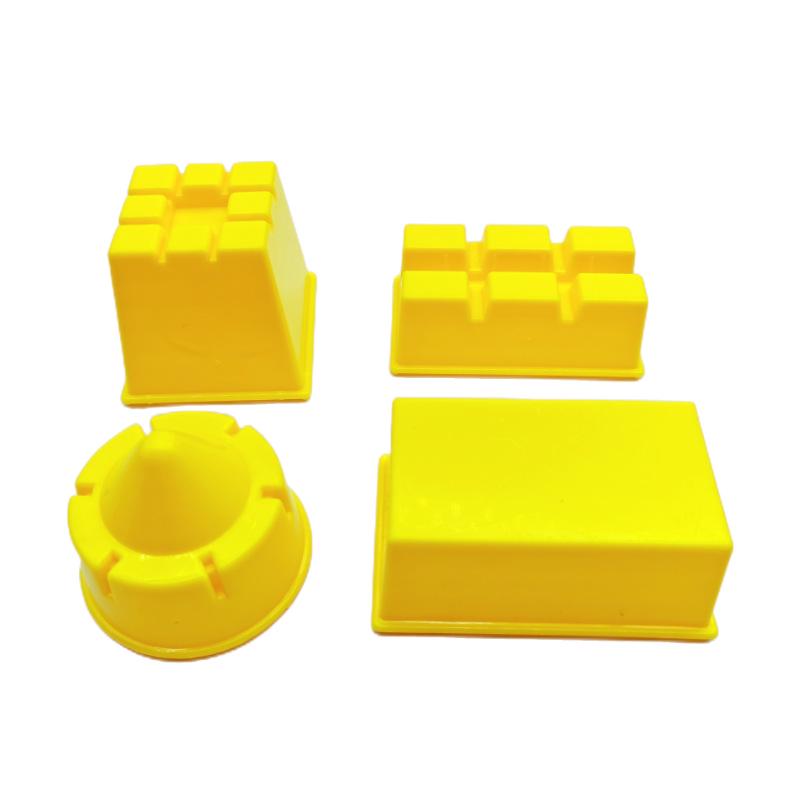 Handmade Colored Playdough Set for Kids with Molds and DIY Tools