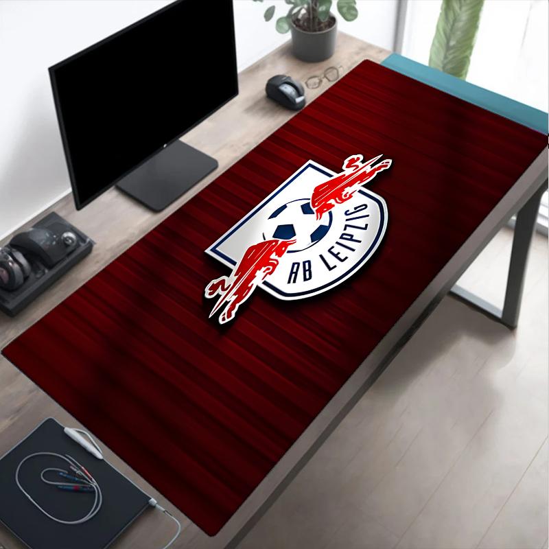 Rb FootballWappen Design Mauspads, Gaming-Mauspads, Tastaturpads, Schreibtischdekoration für Computer-Notebook, Fan-Geschenk, Geburtstagsgeschenk