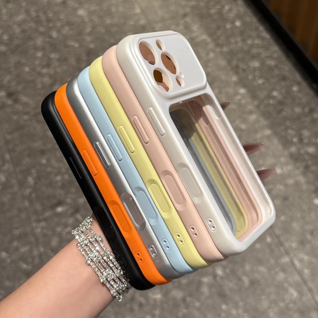 High Value Two-color Second Change 17 Suitable for Apple 16 Pro Large Window Mobile Phone Case 15/13/14 Soft 12 Protective Case