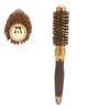 Round Hair Brush Fast Drying Prevent Static Negative Ion Round Blow Dryer Brush with Aluminum Handle for Salon and Home