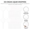 100 Pcs Dropper Buttercream Squeeze Transfer Pipettes Plastic Chocolate Droppers