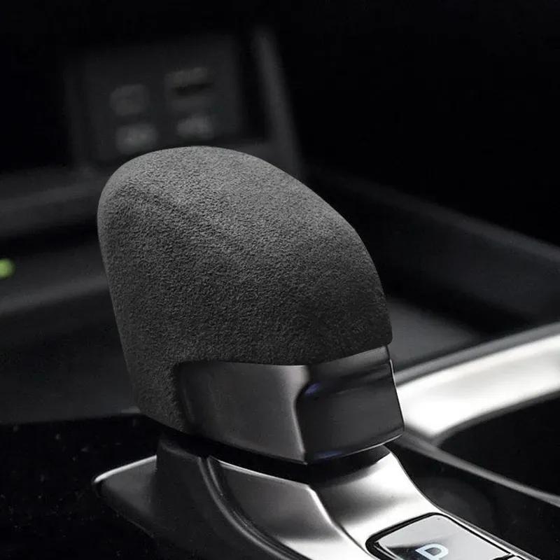 New Anti Fur Leather Gear Shift Knob Cover For Lexus NX RX LM Series   2024 Gear Knob Protector