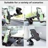 Anti-Shake Car Phone Holder with Suction Cup - Interior Mount for Navigation