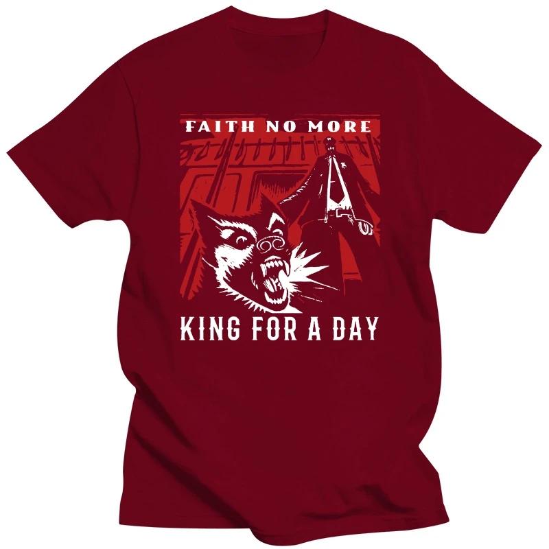 Graphic Short Sleeve T Shirt FAITH NO MORE KING FOR A DAY WOMEN Tshirt FANTOMAS Shirt MIKE PATTON MR BUNGLE Outfits Streetwear