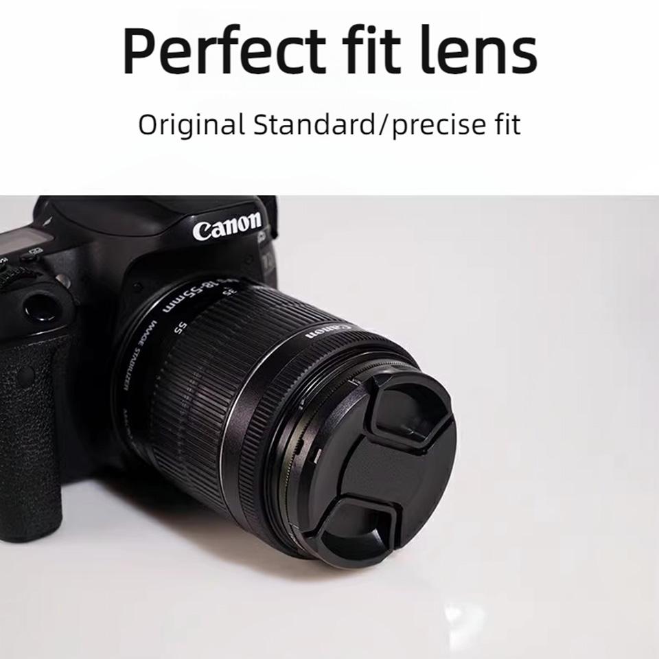 49mm 52mm 55mm 58mm 62mm 67mm Lens Cap Protect Cover For Sony Nikon Canon SLR Camera