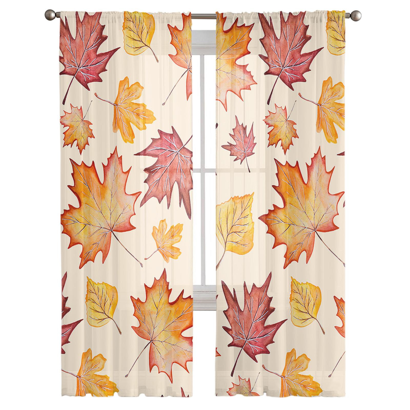 Молодежные прозрачные шторы для спальни — фото 3