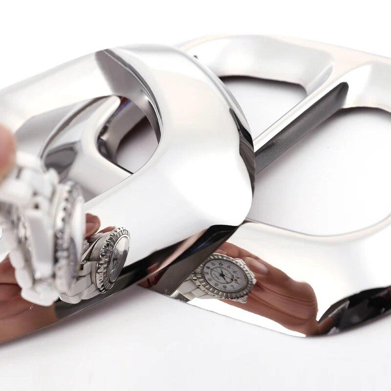 For Mercedes Benz GLA 200/220/260 X156 2013 2014 2015 2016 2017 Car Exterior Tail Throat Liner Pipe Exhaust System Cover Trim