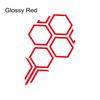 Creative Honeycomb Pattern Car Engine Hood Sticker Racing Style Car Hood Vinyl Decal Auto Body Decoration Sticker Accessories