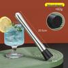 Stainless Steel Ice Crusher & Cocktail Muddler - Plastic Milk Tea & Lemon Hammer Bar Tool