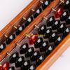 W89C 17 Digits Wooden Soroban Standard Abacus Chinese Calculator Counting Math Learni