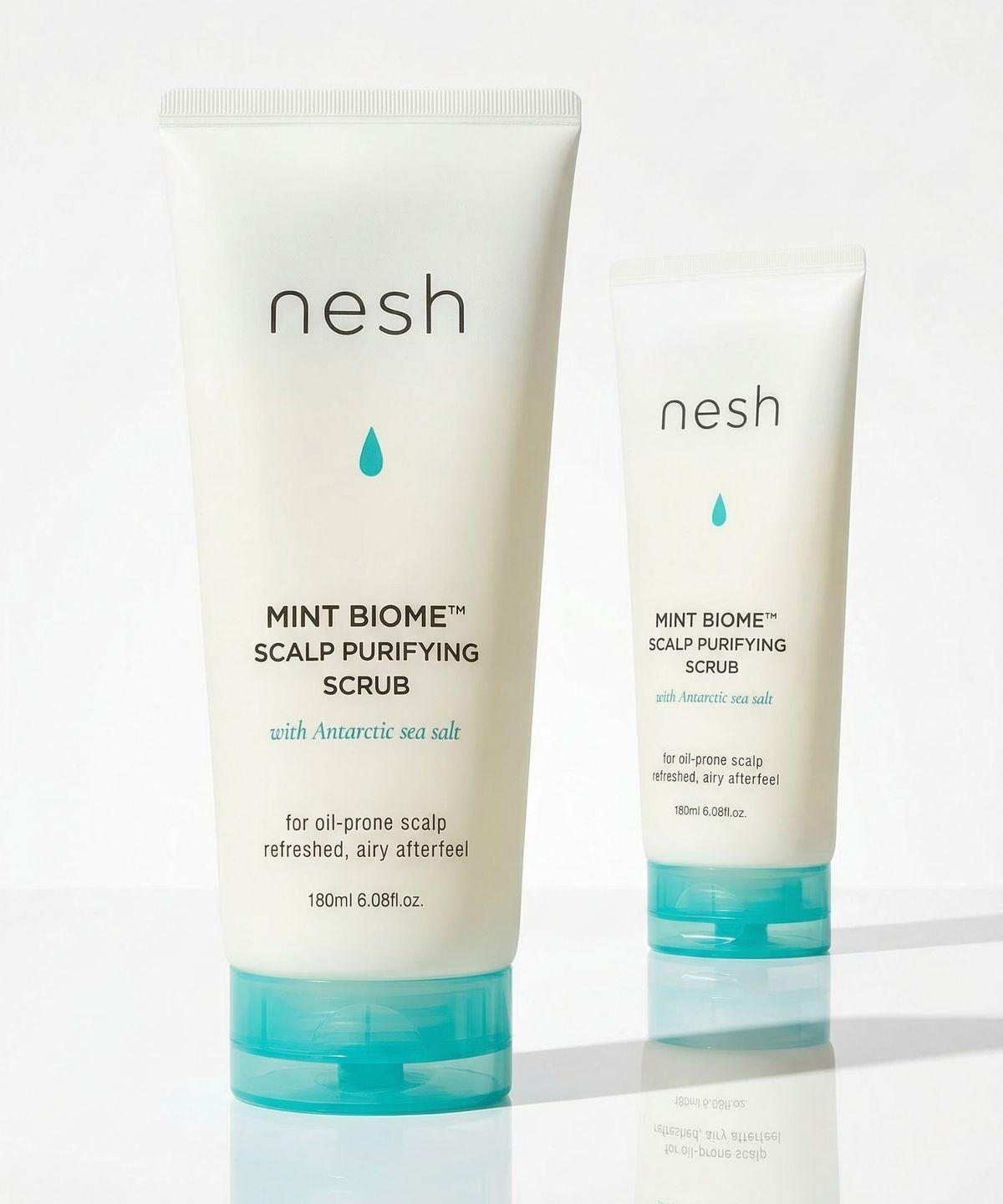 [2-Piece Set] Mint Biome Scalp Purifying Scrub 180ml x 2
