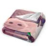 John Pork Is Calling  Blankets  Super Warm Funny Plush Throw Blanket For Students Home Decor Flannel Bedspread Bed Cover